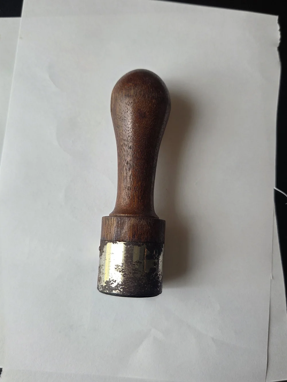 Antique Ink Stamp Wood Handle Possible Japanese Pharmaceutical Co.